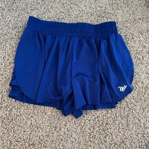 Varsity Blue Performance Shorts